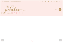 Tablet Screenshot of eventjubilee.com